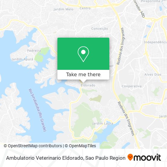 Ambulatorio Veterinario Eldorado map