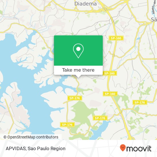 APVIDAS map