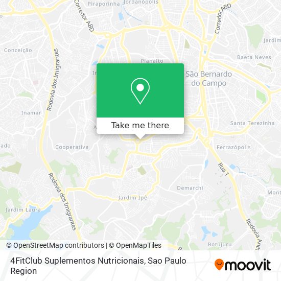 4FitClub Suplementos Nutricionais map