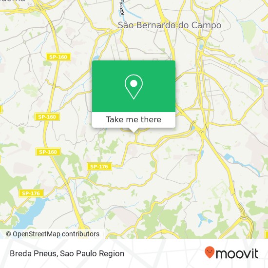 Mapa Breda Pneus