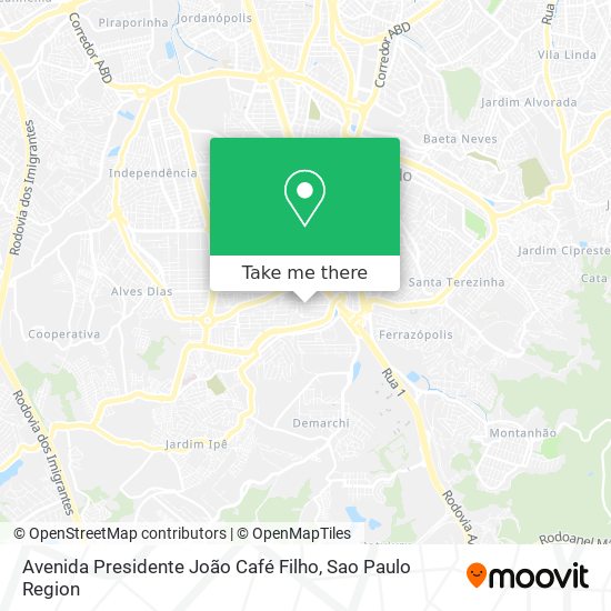 Avenida Presidente João Café Filho map