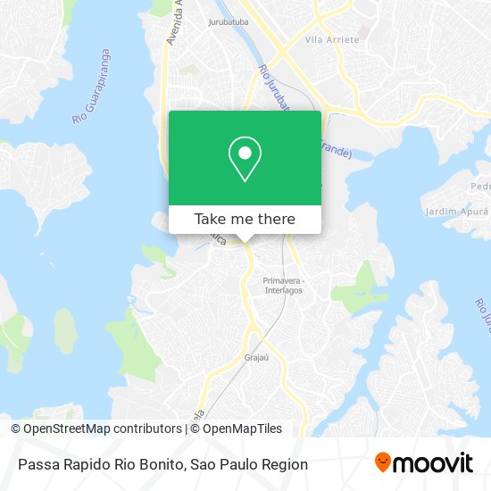 Passa Rapido Rio Bonito map