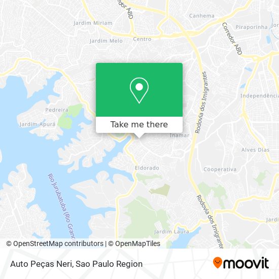 Auto Peças Neri map