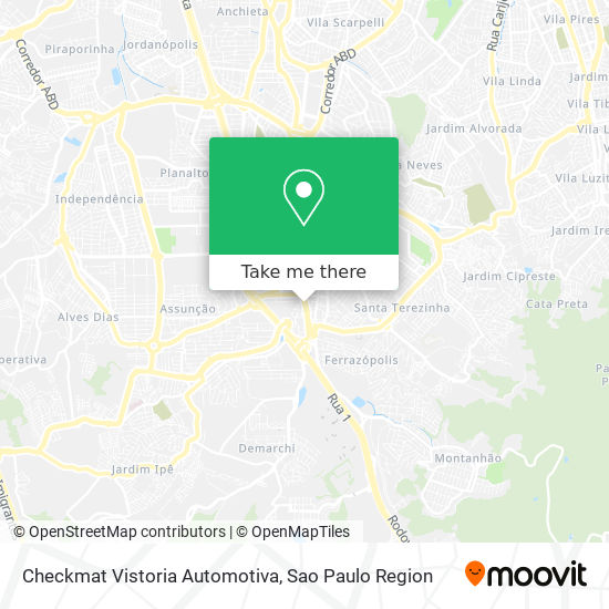 Mapa Checkmat Vistoria Automotiva