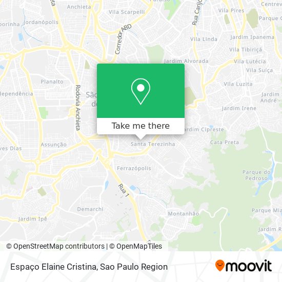 Espaço Elaine Cristina map
