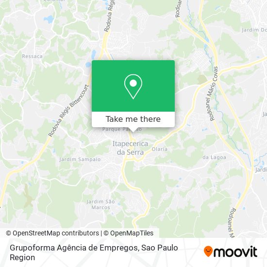 Grupoforma Agência de Empregos map