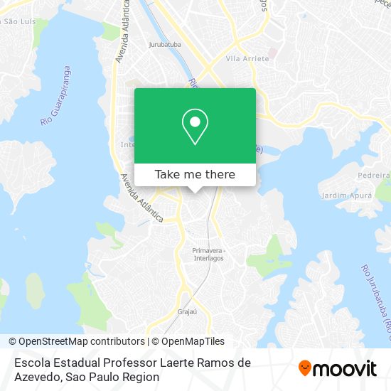 Escola Estadual Professor Laerte Ramos de Azevedo map