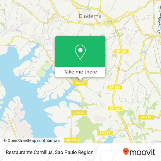 Restaurante Camillus map