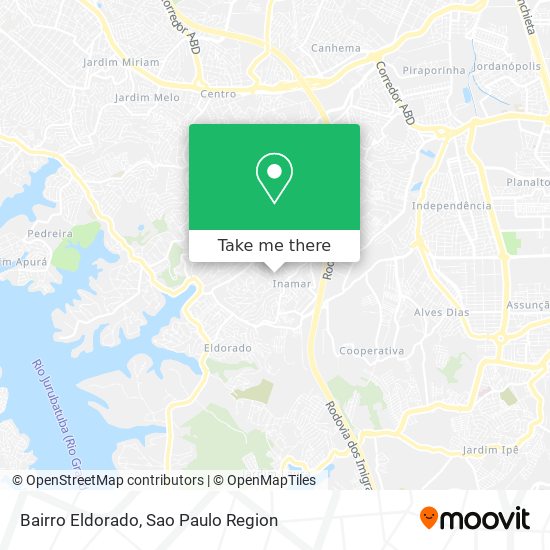 Bairro Eldorado map