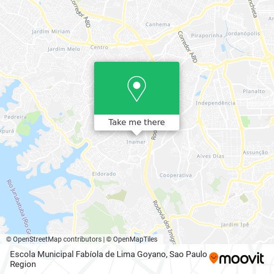 Escola Municipal Fabíola de Lima Goyano map