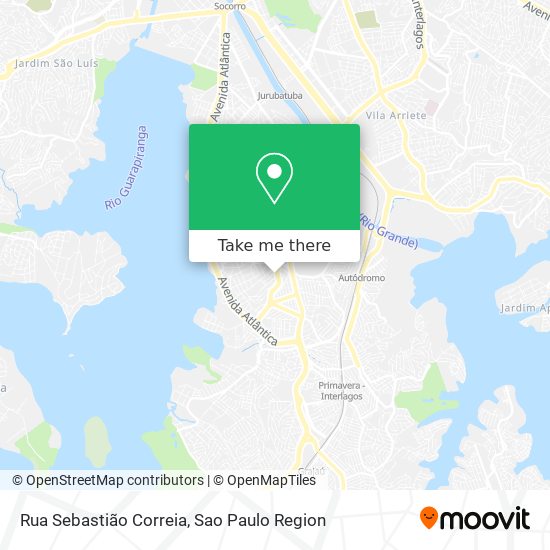 Rua Sebastião Correia map