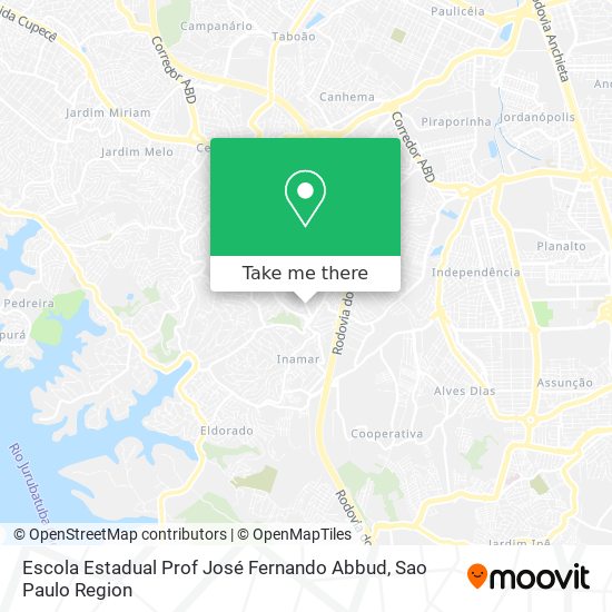 Escola Estadual Prof José Fernando Abbud map