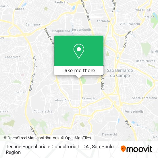 Tenace Engenharia e Consultoria LTDA. map