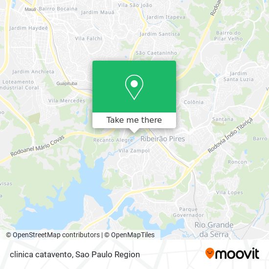 clinica catavento map