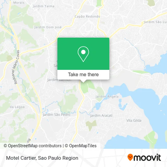 Motel Cartier map