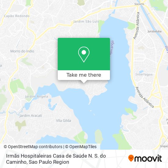 Irmãs Hospitaleiras Casa de Saúde N. S. do Caminho map