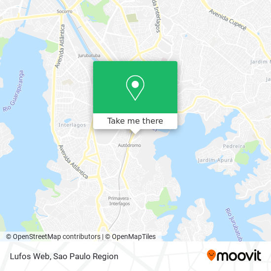 Lufos Web map