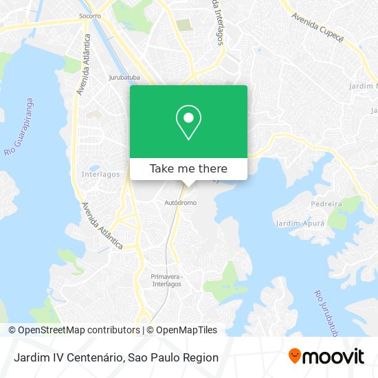 Jardim IV Centenário map