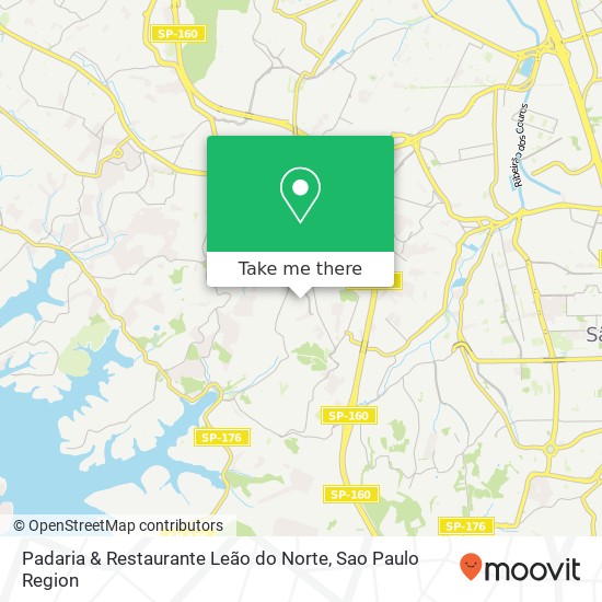 Padaria & Restaurante Leão do Norte map