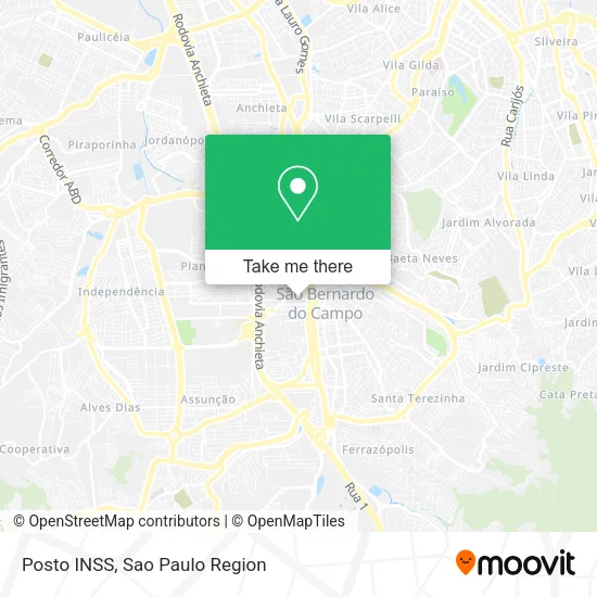 Posto INSS map