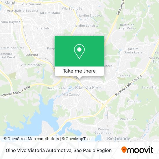 Olho Vivo Vistoria Automotiva map