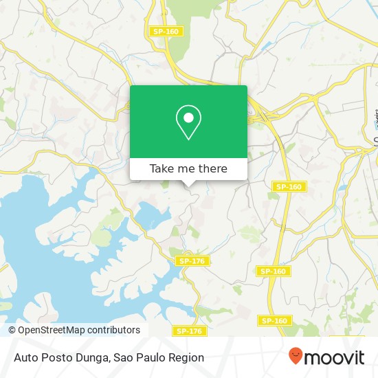 Auto Posto Dunga map