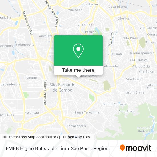 EMEB Higino Batista de Lima map