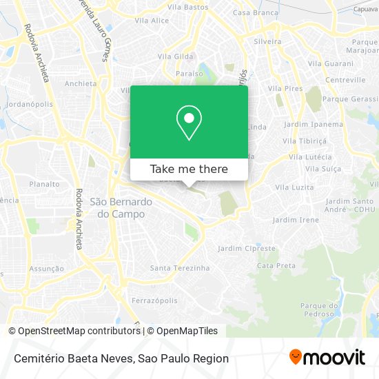 Cemitério Baeta Neves map