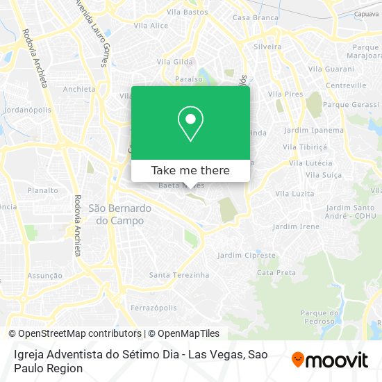 Igreja Adventista do Sétimo Dia - Las Vegas map