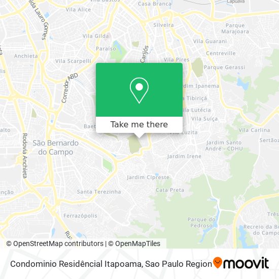 Condominio Residêncial Itapoama map