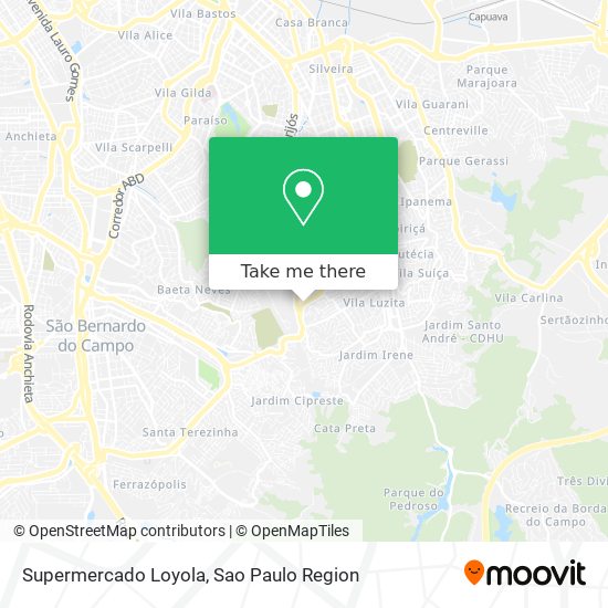 Mapa Supermercado Loyola