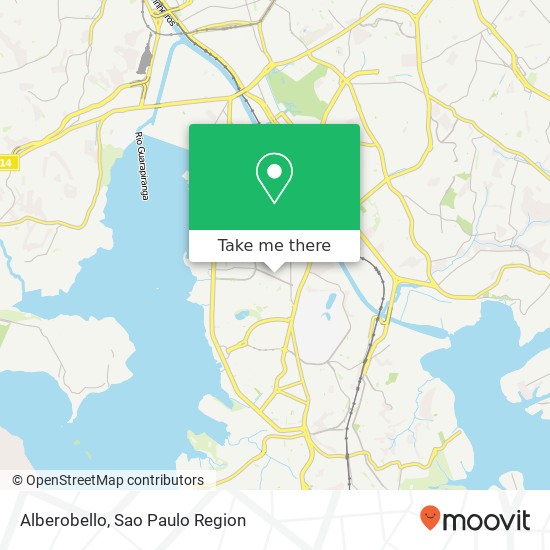 Alberobello map