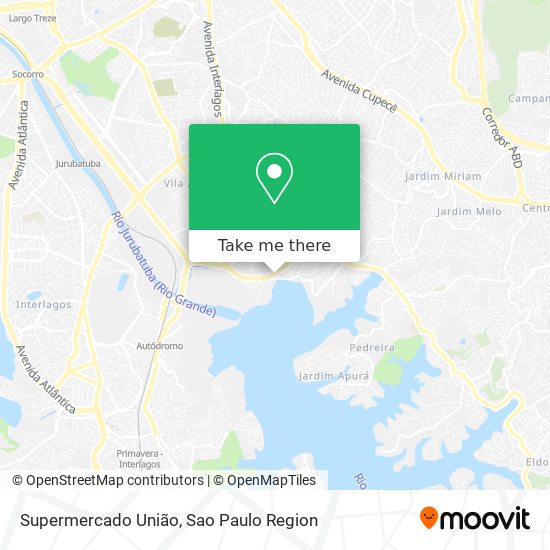 Supermercado União map