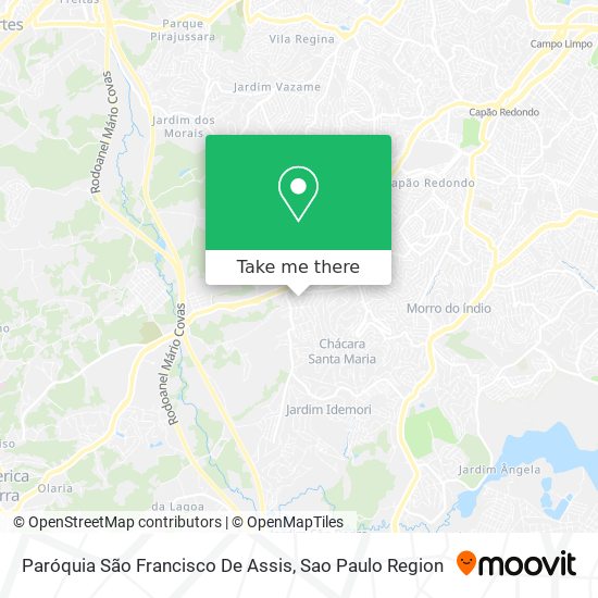 Paróquia São Francisco De Assis map