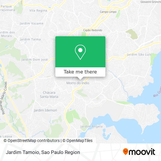 Mapa Jardim Tamoio