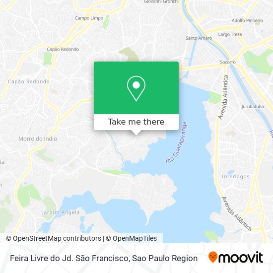 Feira Livre do Jd. São Francisco map