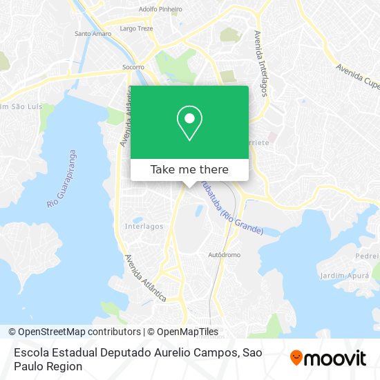 Escola Estadual Deputado Aurelio Campos map