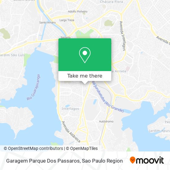 Garagem Parque Dos Passaros map