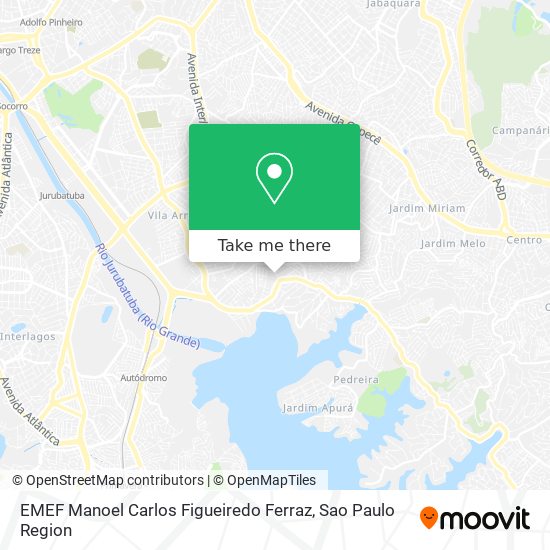 EMEF Manoel Carlos  Figueiredo Ferraz map