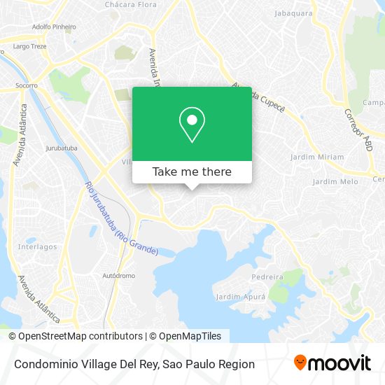 Condominio Village Del Rey map