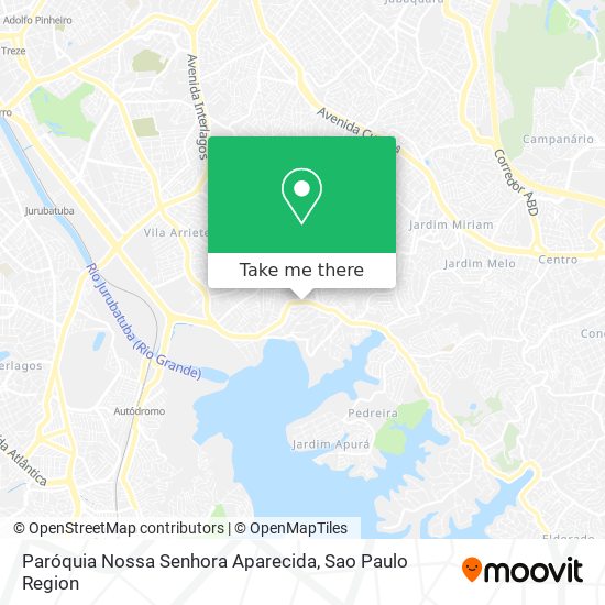 Paróquia Nossa Senhora Aparecida map