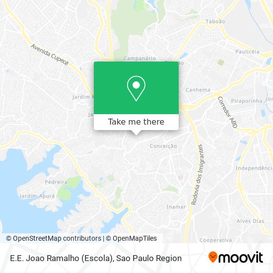 E.E. Joao Ramalho (Escola) map