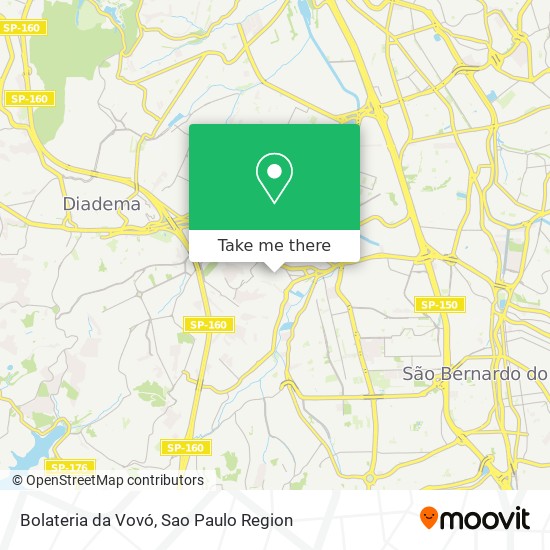 Bolateria da Vovó map