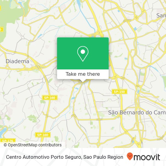 Centro Automotivo Porto Seguro map