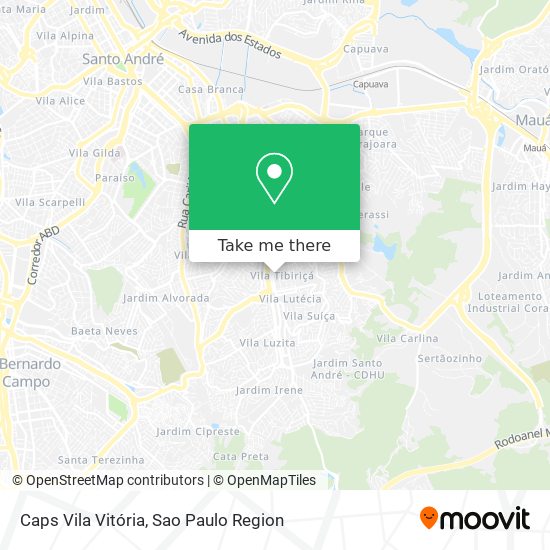 Caps Vila Vitória map