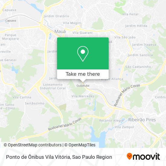 Ponto de Ônibus Vila Vitória map