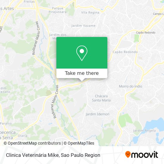 Clinica Veterinária Mike map