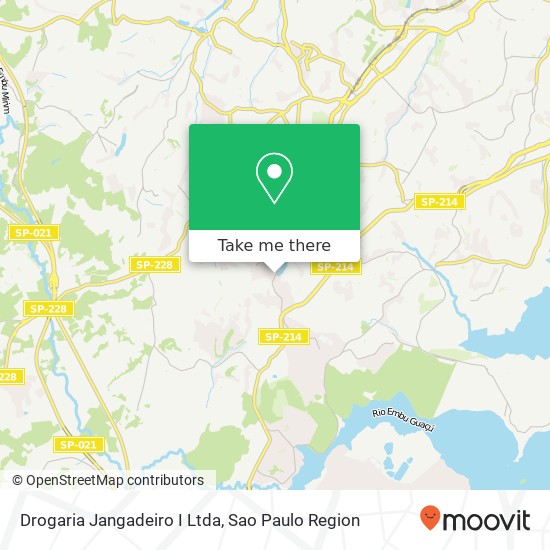 Mapa Drogaria Jangadeiro I Ltda