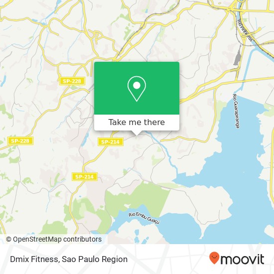Mapa Dmix Fitness