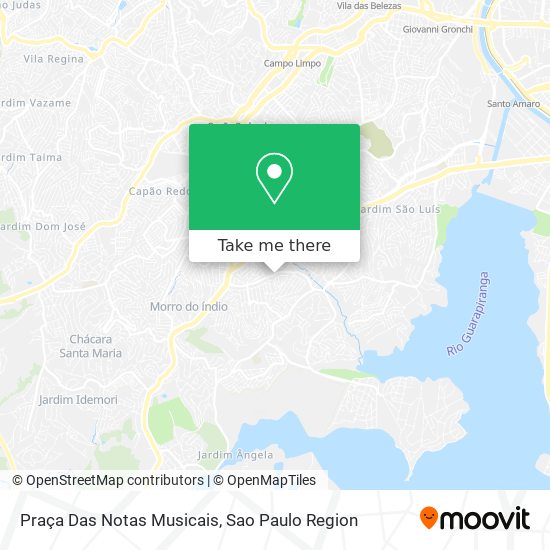 Mapa Praça Das Notas Musicais